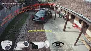 biztonsági kamera rendszerek telepítése
